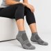 Meia Lupo Sports Pilates Antiderrapante Cano Curto Unissex - Cinza