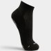 Meia Lupo Sports Pilates Antiderrapante Cano Curto Unissex - Preto