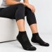Meia Lupo Sports Pilates Antiderrapante Cano Curto Unissex - Preto