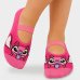 Meia Sapatilha Infantil Lupo Stitch Antiderrapante - Rosa