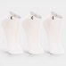 Kit Meia Infantil Lupo Básico Cano Baixo 3 Pares - Branco