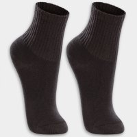 Kit 2 Pares Meia Lupo Cano Médio Infantil - Preto