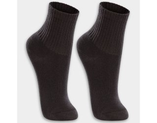 Kit 2 Pares Meia Lupo Cano Médio Infantil - Preto