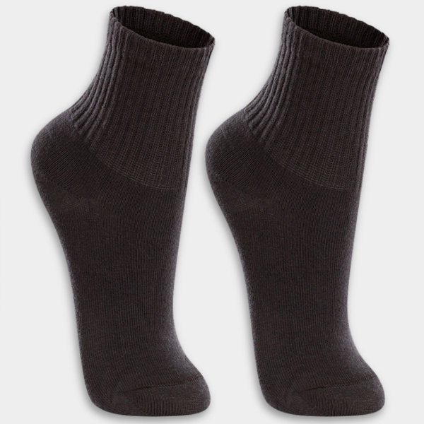Kit 2 Pares Meia Lupo Cano Médio Infantil - Preto