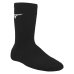 Kit Meia Mizuno Cano Médio Training Pacote com 3 pares - Branco e Preto