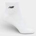 Kit Meia New Balance Logo Cano Curto C/ 3 Pares - Branco e Cinza