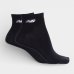 Kit Meia New Balance Logo Cano Curto C/ 3 Pares - Preto