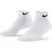 Meia Nike Cano Baixo Everyday Cushion Pacote C/ 3 Pares - Branco e Preto