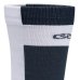 Meia Olympikus BPC Cano Médio Feminina - Branco e Cinza