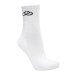 Kit Meia Cano Médio Olympikus Masculina 3 Pares - Branco e Cinza