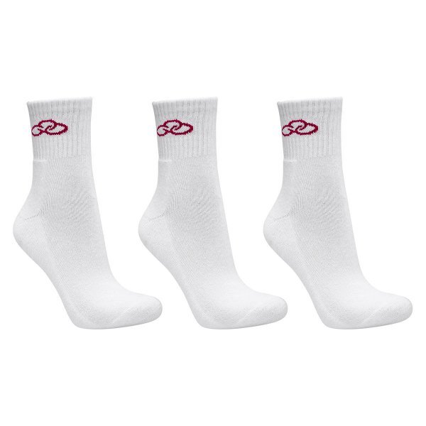 Meia Olympikus Cano Médio Pacote Com 3 Feminina - Branco