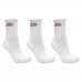 Meia Olympikus Cano Médio Pacote Com 3 Feminina - Branco