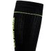 Meia Olympikus Compressão 3/4 Masculina - Preto e Amarelo