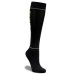 Meia Olympikus Compressão 3/4 Masculina - Preto e Amarelo