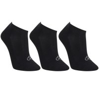 Kit Meia Invisível Olympikus 3 Pares - Preto