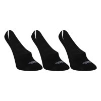 Kit Meia Olympikus Cano Invisível Ultra 3 Pares - Preto