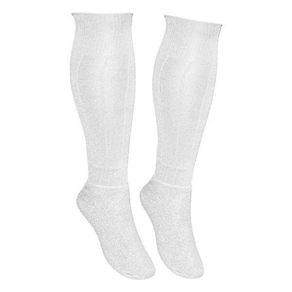 Meião Infantil Poker Frisado Training - Branco