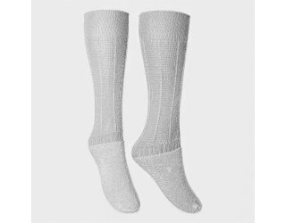 Meião de Futebol Poker Frisado Training - Branco