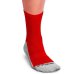 Meia Poker Esportiva Antiderrapante - Vermelho