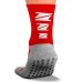 Meia Poker Esportiva Antiderrapante - Vermelho