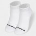 Kit 2 Meia Cano Curto Polo Wear Atoalhada Unissex - Branco