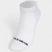 Kit 2 Meia Cano Curto Polo Wear Atoalhada Unissex - Branco