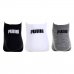 Kit 3 Pares Meia Cano Baixo Puma Logo - Branco e Preto