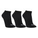 Meia Cano Baixo Puma Logo Pacote c/ 3 Pares - Preto e Off White