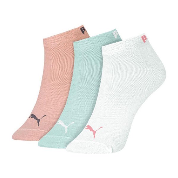 Meia Puma Sapatilha Esportiva Feminina - Branco e Rosa