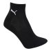 Meia Puma Cano Médio Logo c/ 3 Pares - Preto