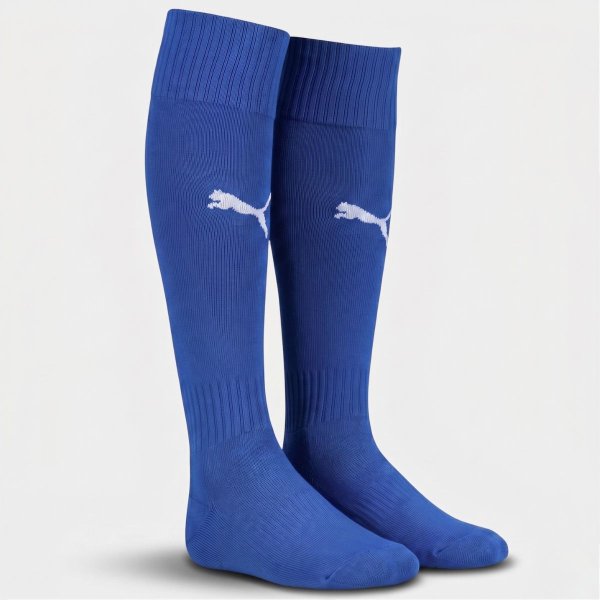 Meião Puma Cano Alto Liga Socks Masculina - Azul