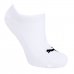 Meia Sapatilha Puma Invisível Pacote c/ 3 Pares - Branco e Preto
