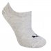 Meia Sapatilha Puma Invisível Pacote c/ 3 Pares - Branco e Preto