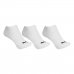 Meia Sapatilha Puma Invisível Pacote Com 3 Pares - Branco