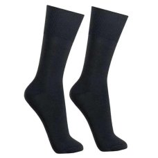 Meia Social Selene Clássica Masculina - Preto