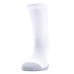 Kit 3 Pares Meia Under Armour Cano Longo Heatgear Crew - Branco