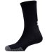 Kit 3 Pares Meia Under Armour Cano Longo Heatgear Crew - Branco e Preto