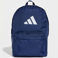 Mochila Adidas Clássica 3 Barras - Azul Marinho