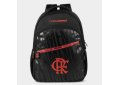 Mochila Esportiva Flamengo Bagaggio 23L - Preto e Vermelho