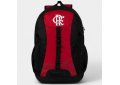 Mochila Esportiva Flamengo Bagaggio Suporte de Bola 20L - Preto e Vermelho