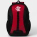 Mochila Esportiva Flamengo Bagaggio Suporte de Bola 20L - Preto e Vermelho