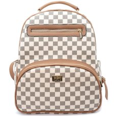 Mochila Casteliê Casual Feminina - Off White e Bege