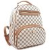 Mochila Casteliê Casual Feminina - Off White e Bege
