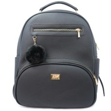 Mochila Casteliê Casual Lisa Feminina - Preto