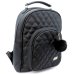 Mochila Casteliê Casual Pompom Feminina - Preto