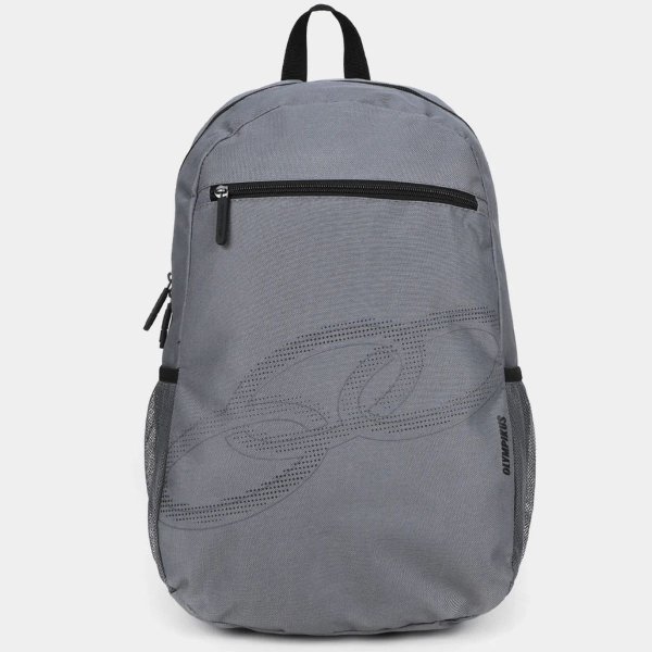 Mochila Olympikus Basic New - Cinza e Preto