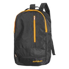 Mochila Poker Esportiva Clip - Preto e Laranja