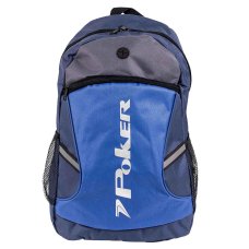 Mochila Poker Sport Dakar - Azul e Preto