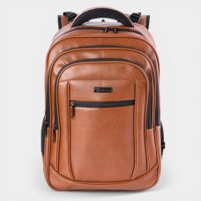 Mochila Executiva World Bags - Marrom Claro