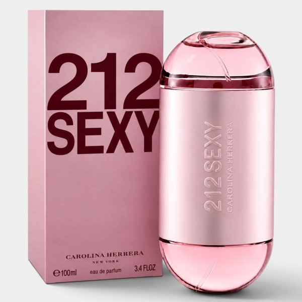 Perfume 212 Sexy Carolina Herrera Eau de Parfum Feminino - 100 ml